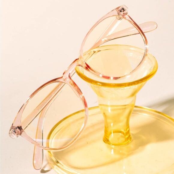 Tori Pink Computer Blue Light Glasses - Picture 8 of 14